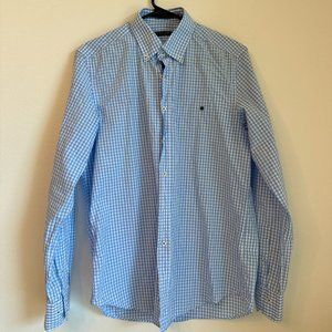 Purificación Garcia - Blue Checkered Button up